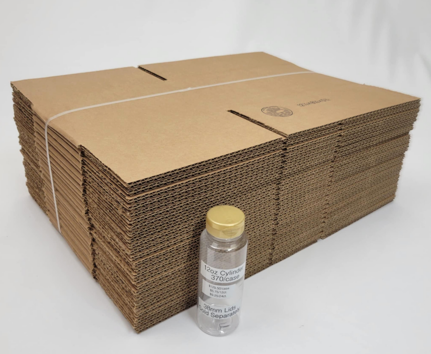 New Cardboard Boxes - Bundle of 25 (Flat/Unassembled)
