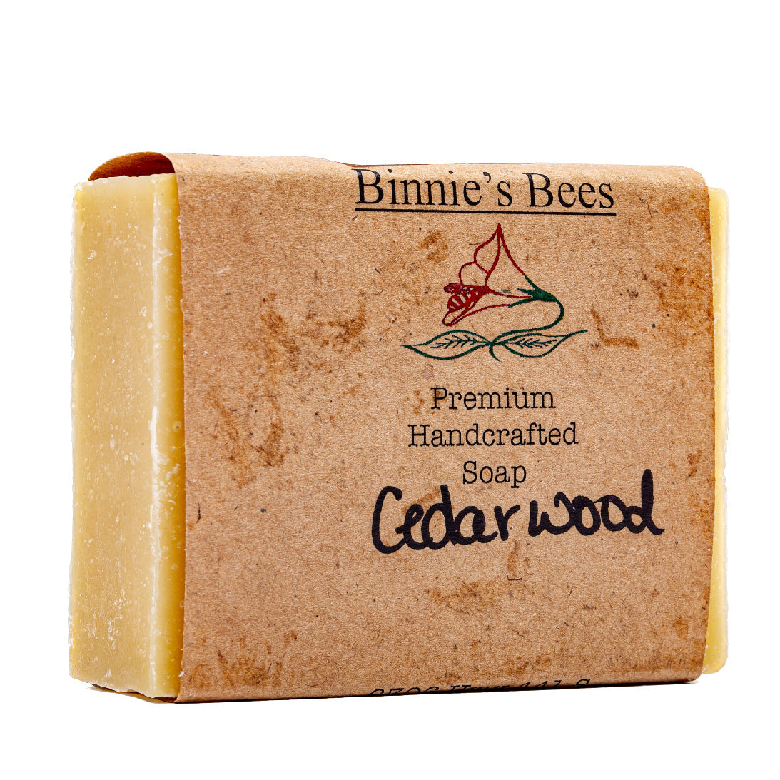 Binnie's Bees Bar Soap - Cedarwood