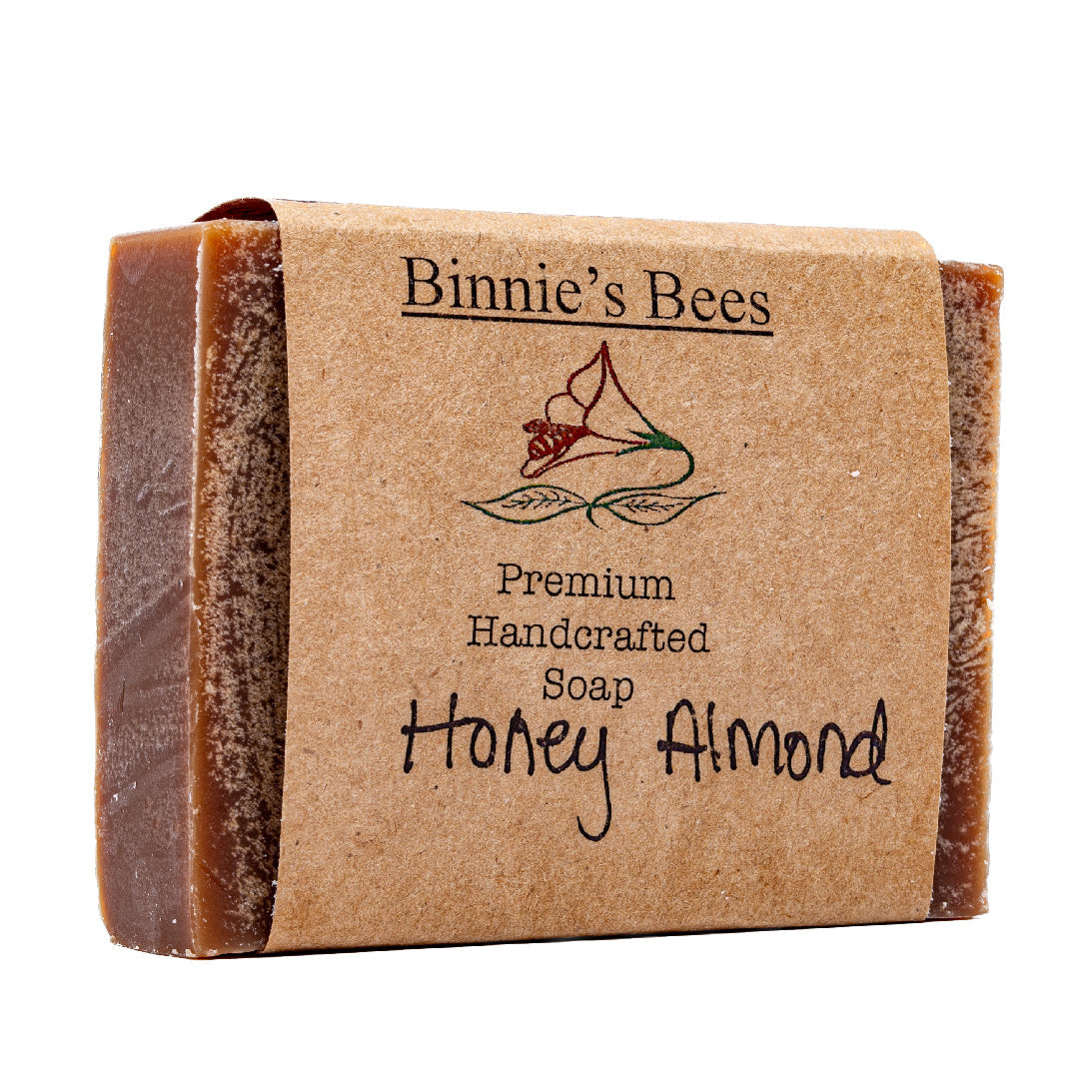 Binnie's Bees Bar Soap - Honey Almond