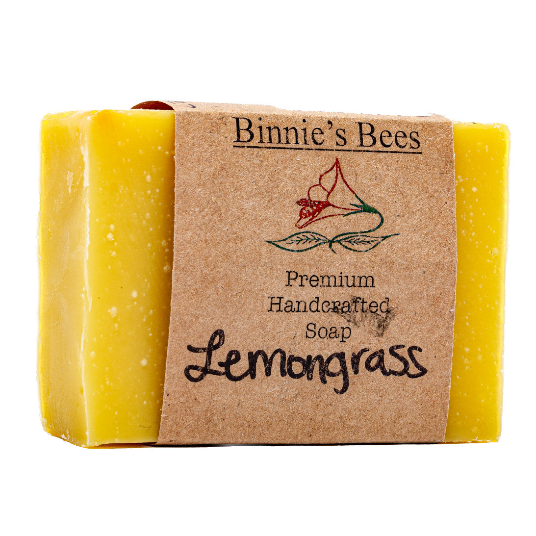 Binnie's Bees Bar Soap - Lemongrass