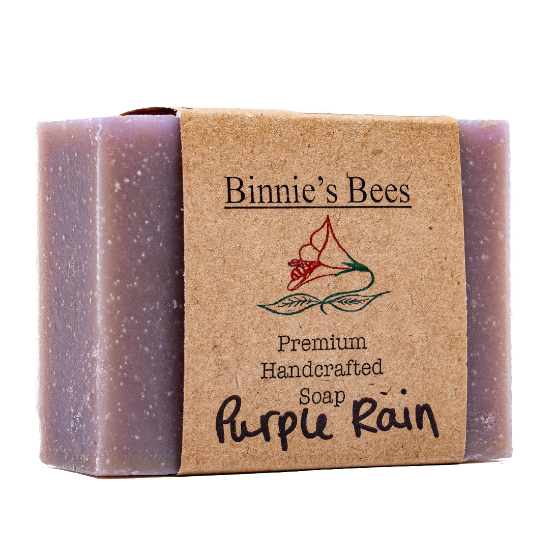 Binnie's Bees Bar Soap - Purple Rain