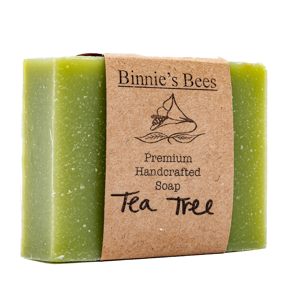 Binnie's Bees Bar Soap - Tea Tree