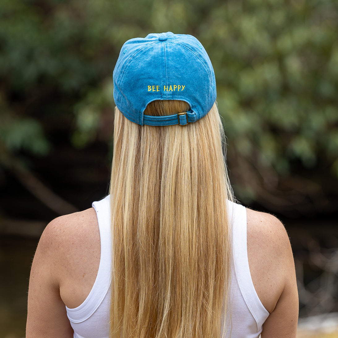 Bee Happy Baseball Cap
