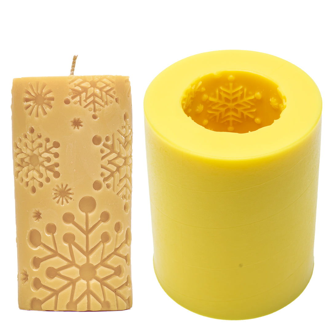 Snowflake Cylinder Mold