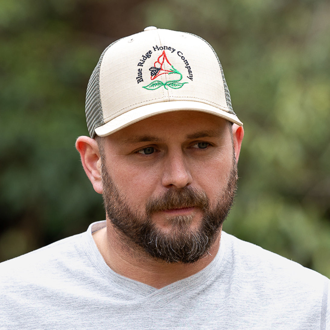 Blue Ridge Honey Company Cap (Khaki/Olive)