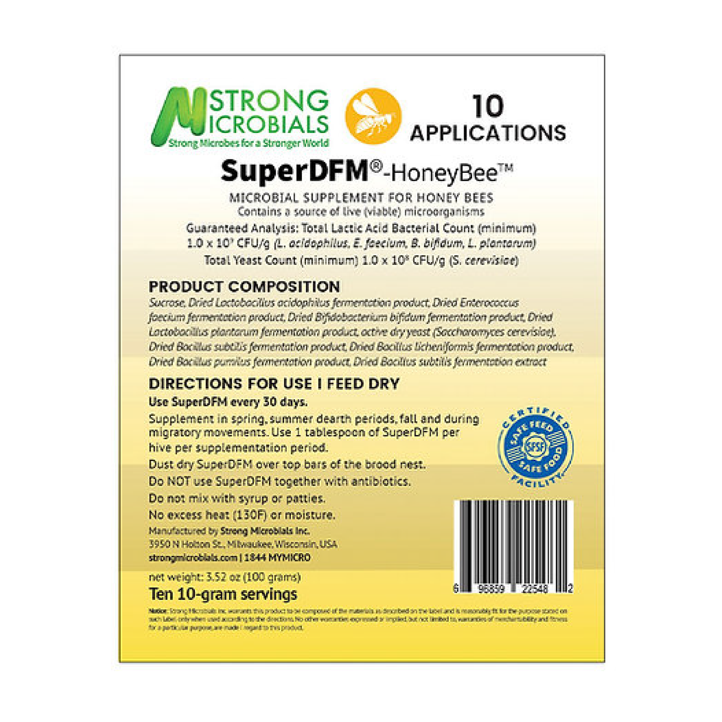 Strong Microbials SuperDFM