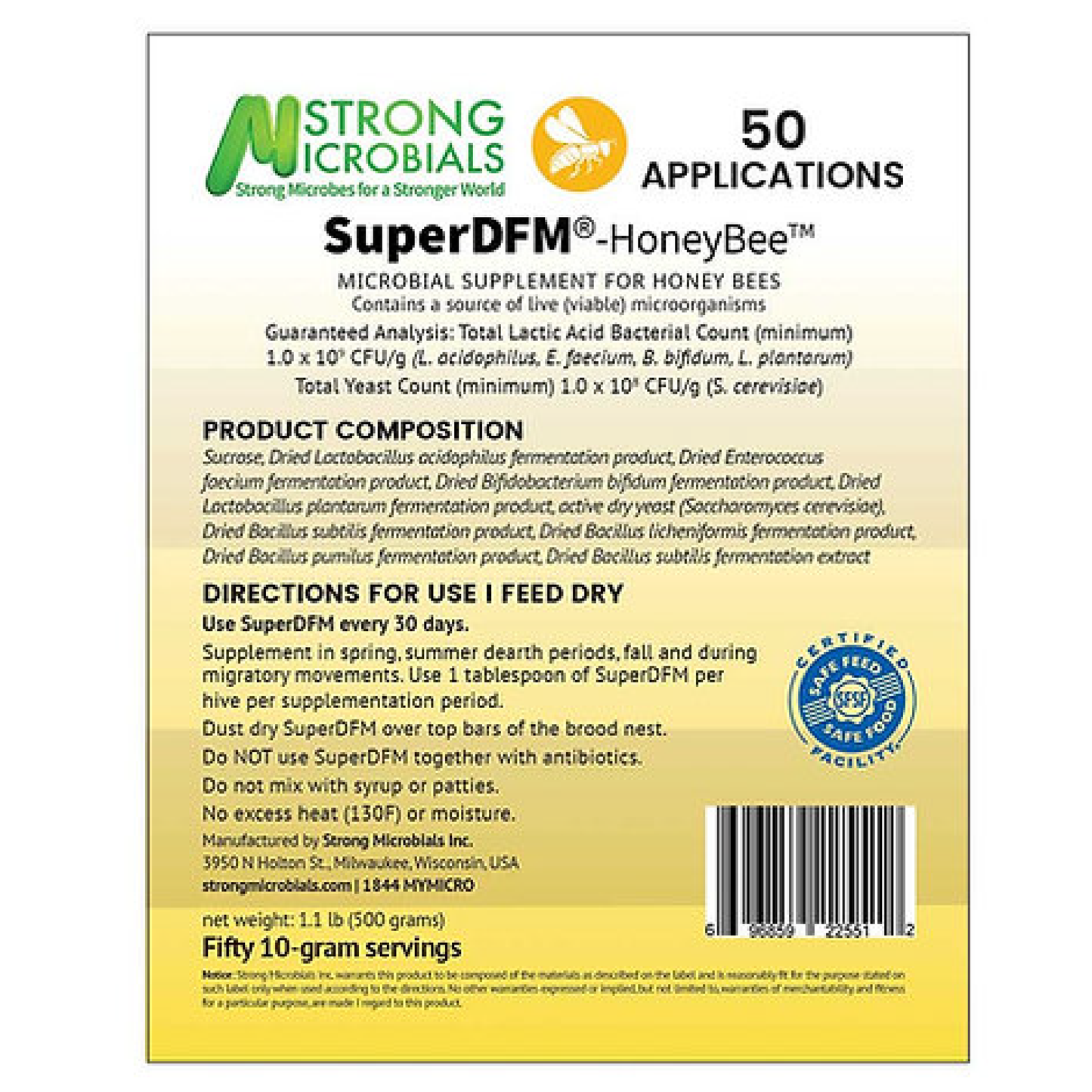Strong Microbials SuperDFM