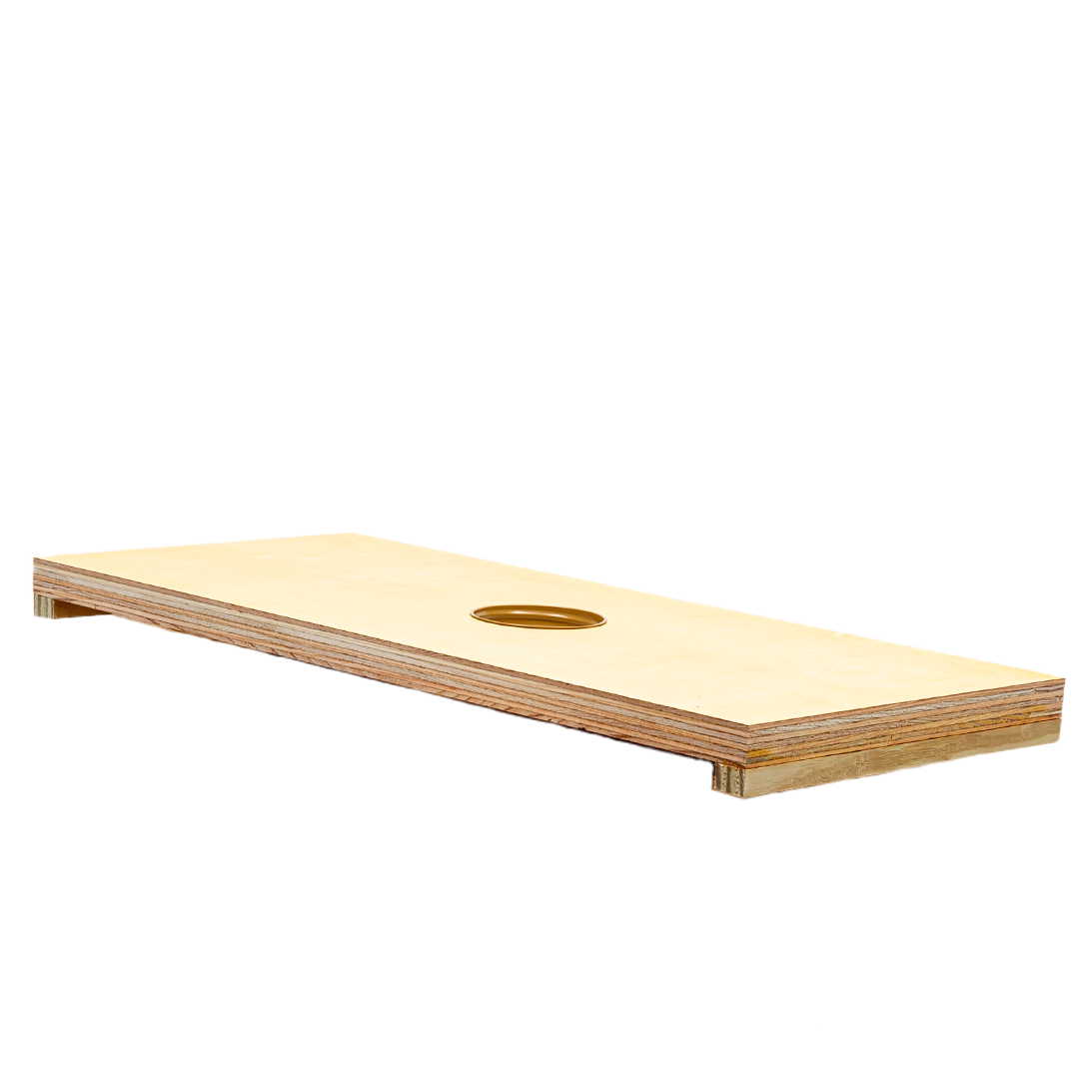Unpainted HDO lid for 5-frame nuc box made from moisture-resistant plywood