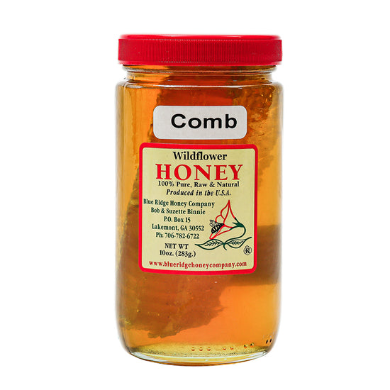 Wildflower 16 oz Comb Honey | Blue Ridge Honey Company