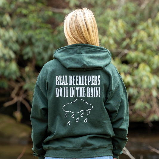 Real Beekeepers Do It In The Rain Hoodie