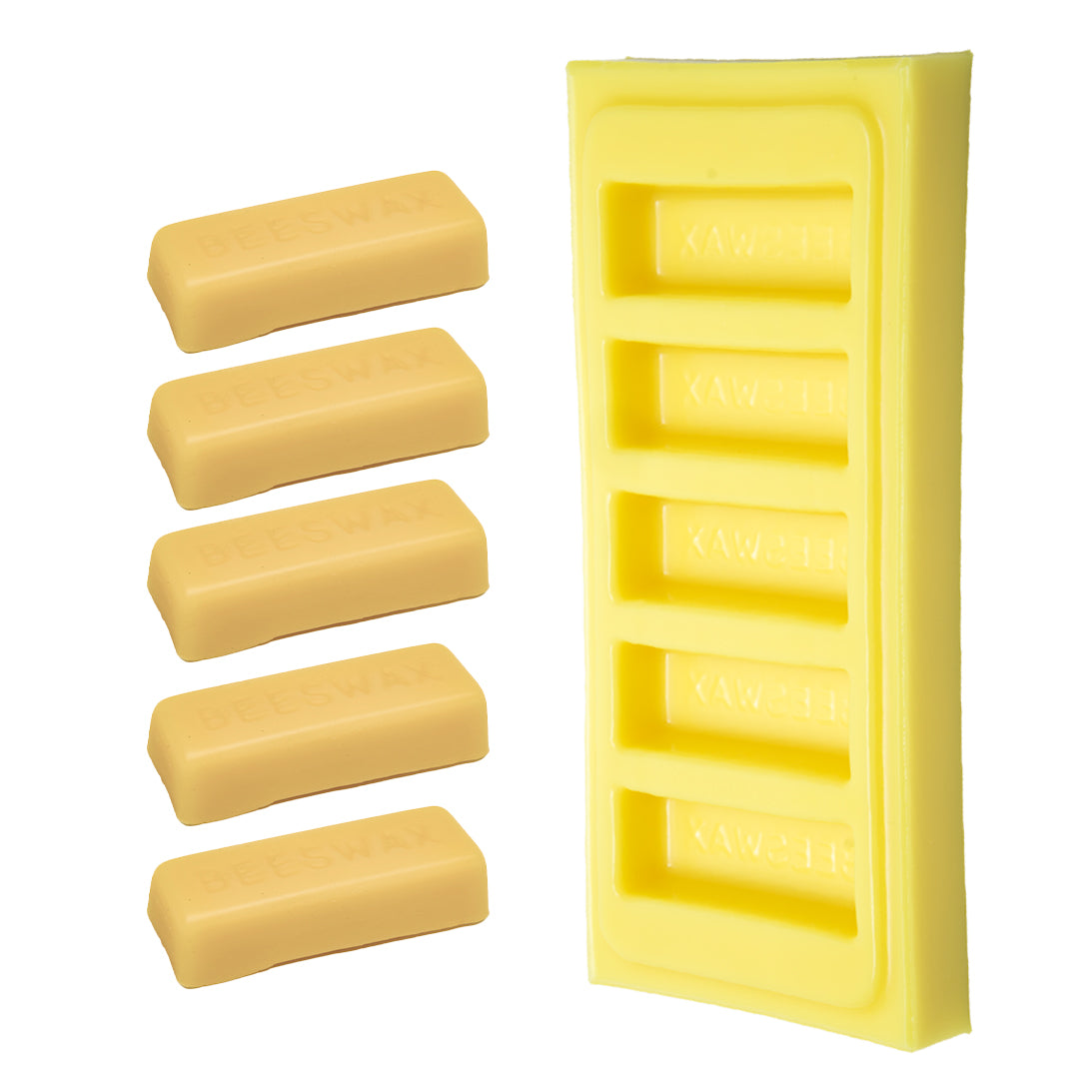 1oz Beeswax Bar Mold 5-Pack