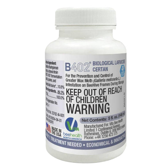 B402 (Certan) Wax Moth Control – Biological Preventative Treatment
