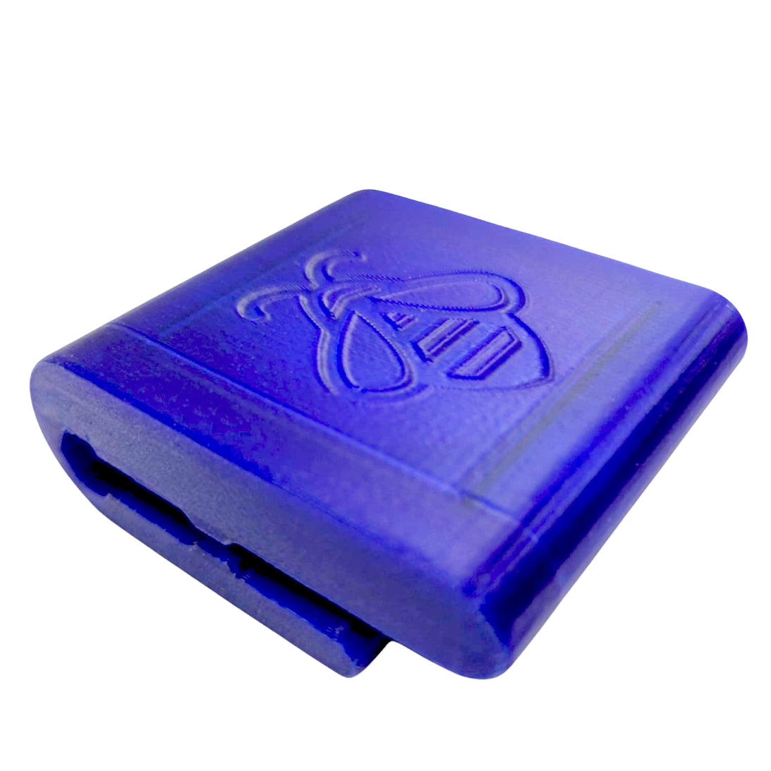 Magnetic hive tool holder clipped to a beekeeper’s belt with hive tool attached