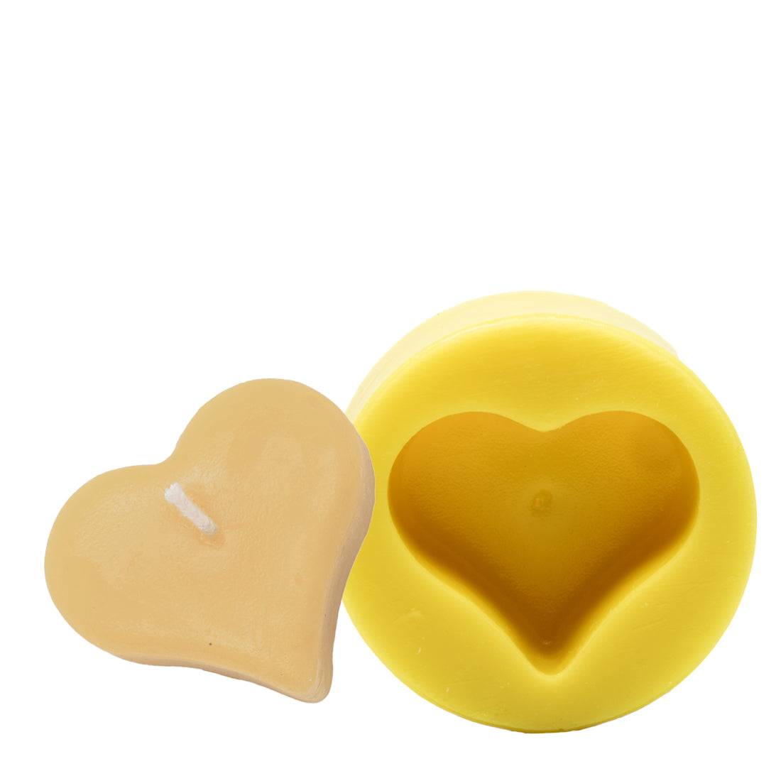 Floating Heart Candle Mold