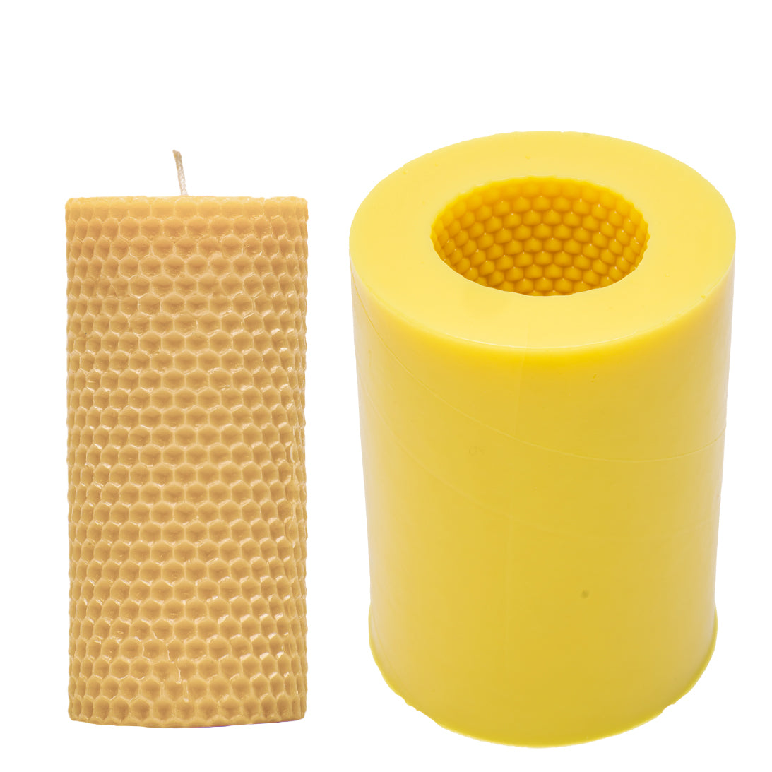 Honeycomb Cylinder Candle Mold