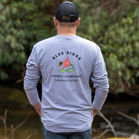 Blue Ridge Honey Company Logo L/S Shirt