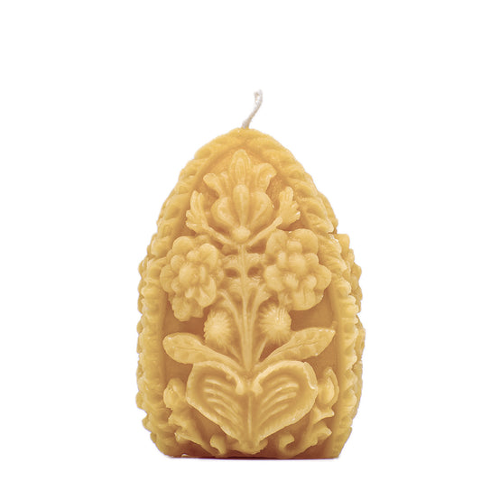 Carved Egg Candle