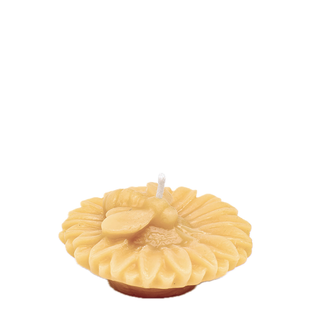 Floating Sunflower with Bee Candle