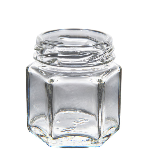 1.5 oz. Hexagon Jars Case of 24