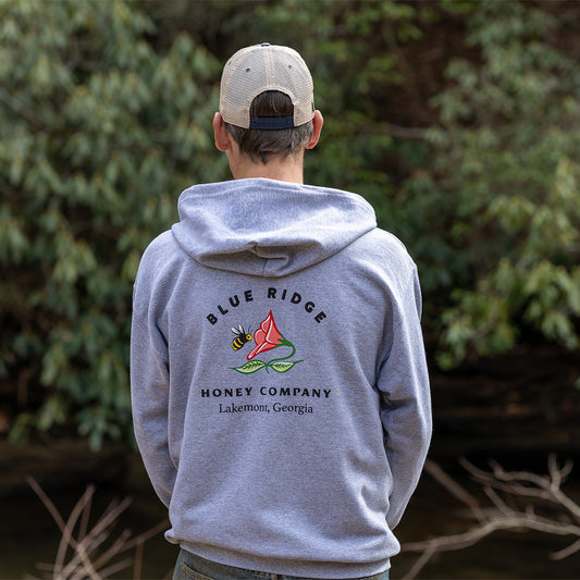 Blue Ridge Honey Company Logo Hoodie