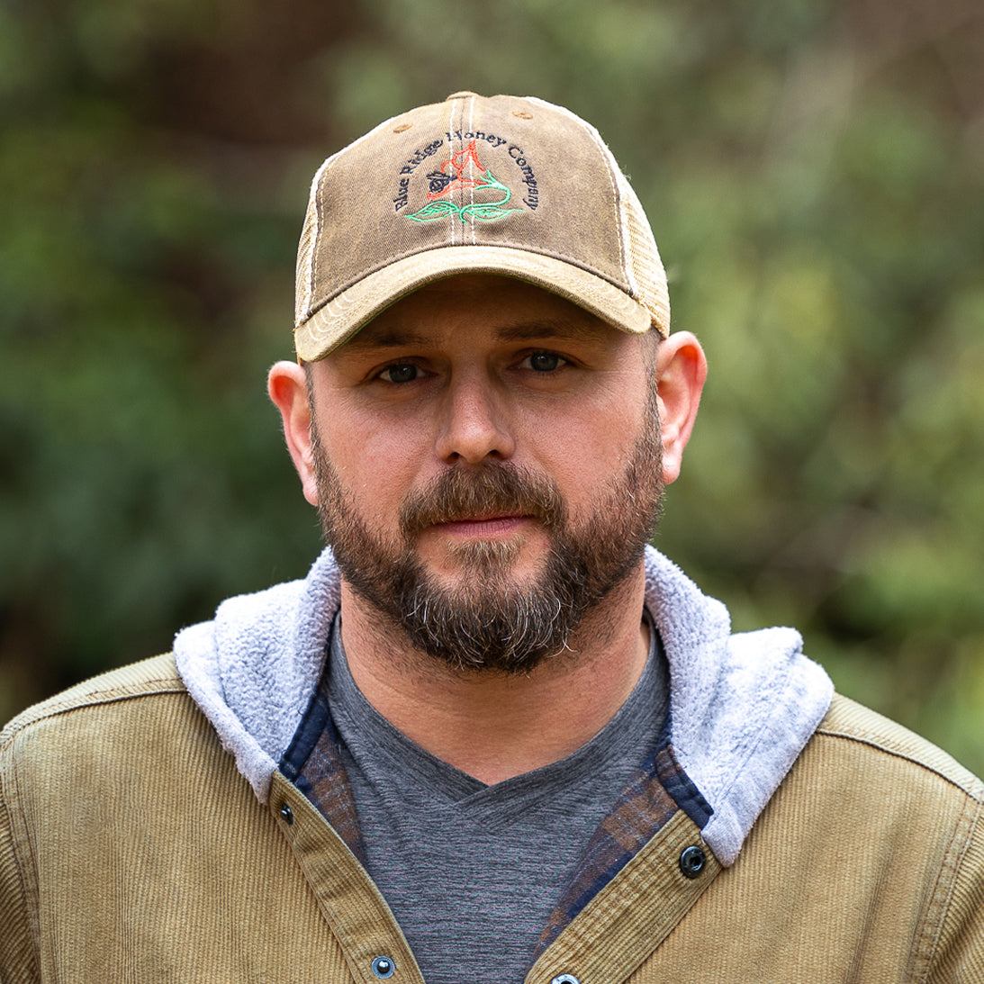 Blue Ridge Honey Company Cap in Brown