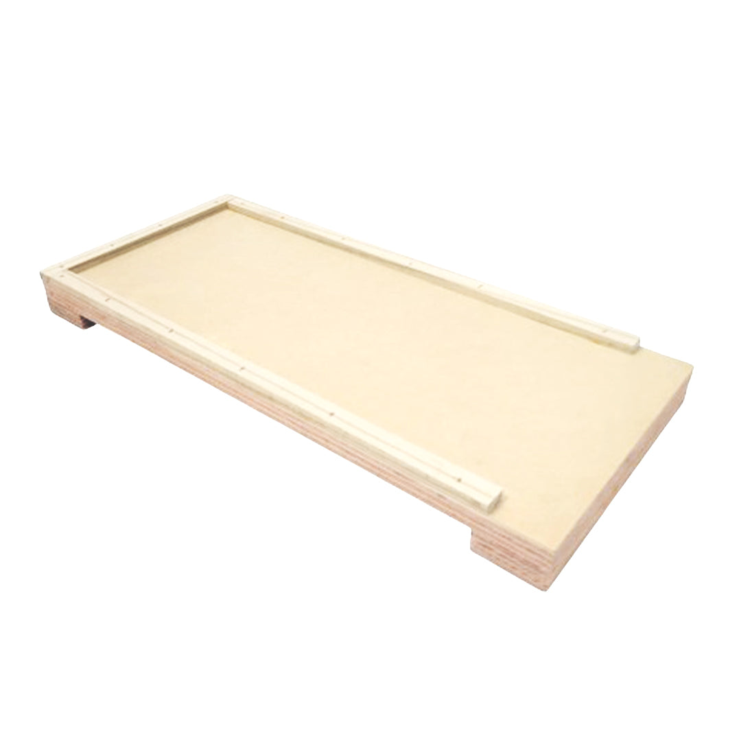 Unpainted HDO Bottom Board for 5-Frame Nuc Box – Made in USA