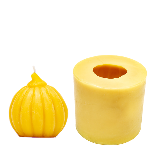 Small Pumpkin Candle Mold
