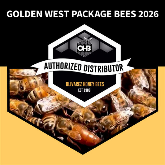 Olivarez Honey Bees – Golden West Package Bees (For Pickup Only)