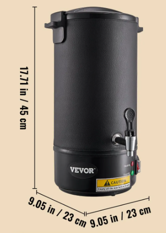 VEVOR 10 Liter Wax Melter For Beeswax Candle Making - Blue Ridge Honey Company