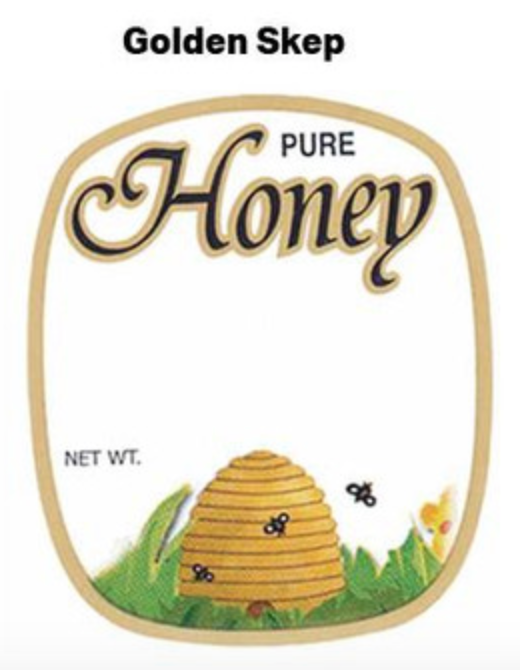 Golden Skep Label