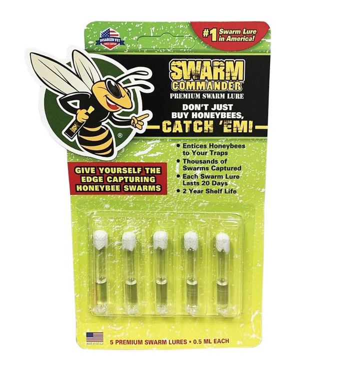 Swarm Commander Crush Vials-5 Pack - Blue Ridge Honey Company